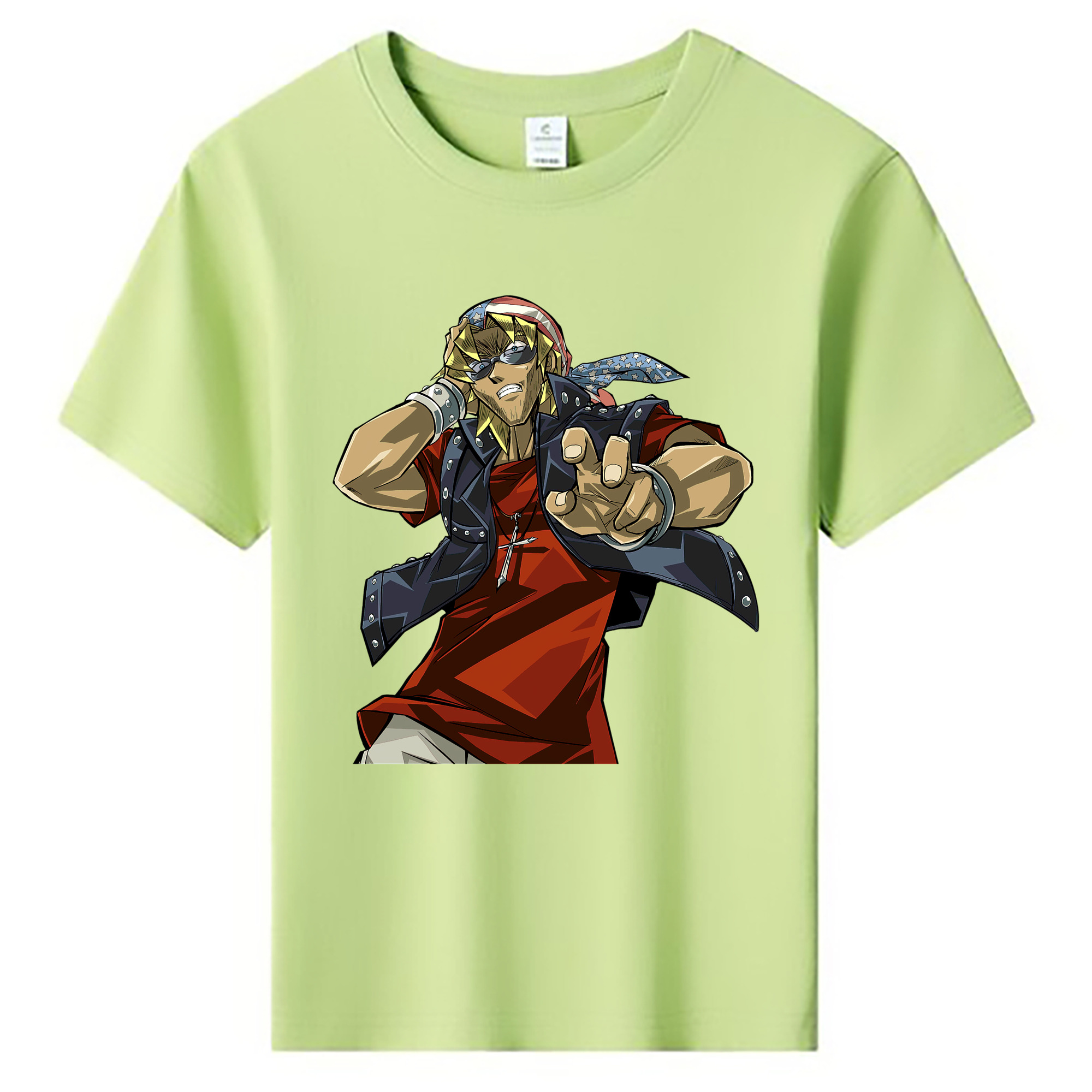 （画像用） 遊☆戯☆王 Yu-Gi-Oh! 綿100％キッズTシャツ（フロントプリント）
